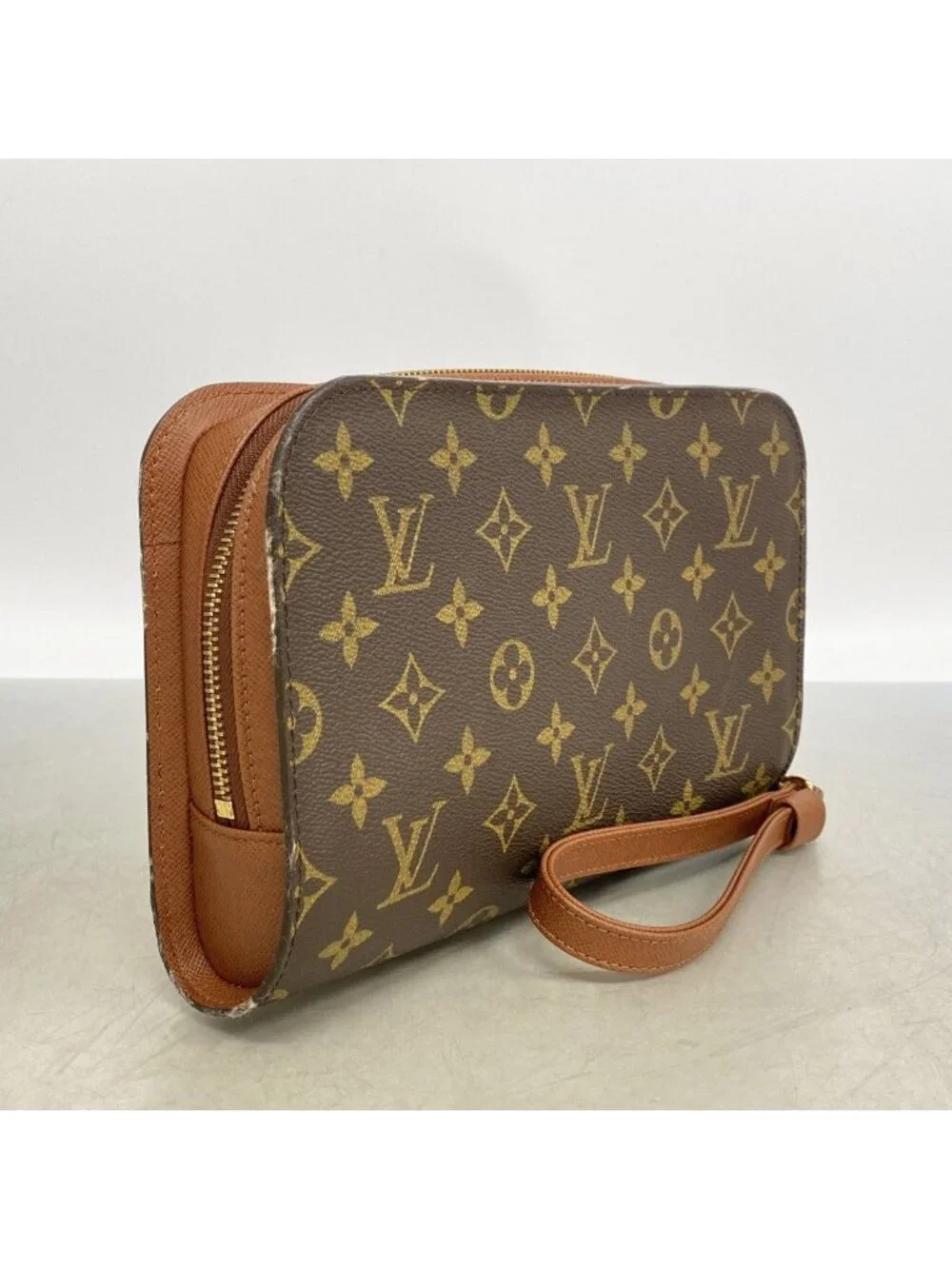 Louis Vuitton Clutch Monogram Brown